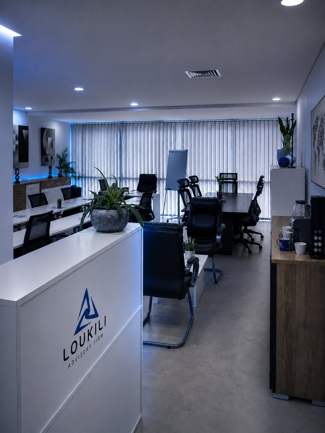 Loukili Advisory Firm office